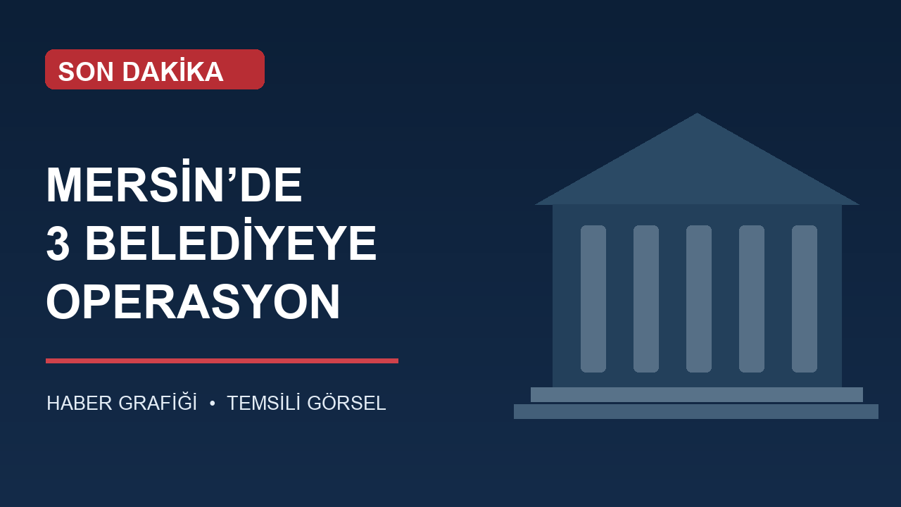 Mersin’de 3 belediyeye operasyon: Vahap Seçer’in de aralarında olduğu 59 kişi gözaltında
