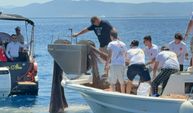 Bodrum'da 2 bin metrekare hayalet ağ temizlendi