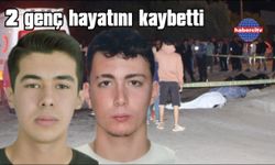 Çöp kamyonuyla çarpışan motosikletteki 2 genç öldü
