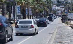 Bodrum'da 25 binden fazla araç çıkış yaptı