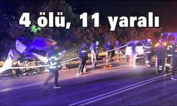 Karayolu savaş alanına döndü: Zincirleme kazada 4 ölü, 11 yaralı