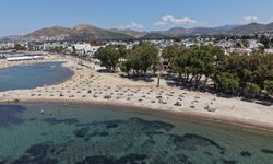 Bodrum’da halk plajlarındaki çalışmalarda sona gelindi
