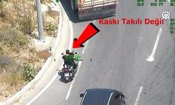 Polisten helikopter destekli denetim