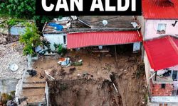 Heyelanda ev çöktü: 1 ölü, 2 yaralı