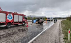 Otomobil kontrolden çıkıp takla attı: 2 ölü