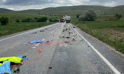Motosiklet kazası: 1 ölü, 1 ağır yaralı