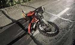 Kontrolden çıkan motosiklet devrildi: 1 ölü, 1 yaralı