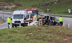 Trafik kazası: 7 yaralı