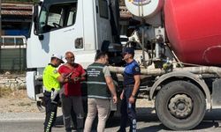 Turizm merkezlerinde beton mikserlere sıkı takip