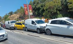 Bodrum’da zincirleme kaza: "5 araç birbirine girdi"