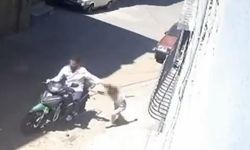 Küçük kızını darbedip motosikletle sürükleyen baba gözaltına alındı