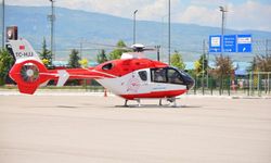 Ambulans helikopterle Ankara'ya sevk edildi