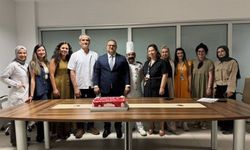 Muğla’da diyetisyenler günlerini pasta ile kutladı