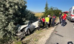Otomobil park halindeki araca çarptı: 1 ölü, 2 yaralı