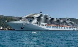 Dev yolcu gemisi 5 bin yolcusu ile Marmaris’e demir attı