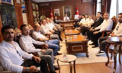 Başkan Öztürkçü ve yönetimi ziyaretlerde bulundu