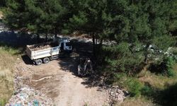Kaçak hafriyatçılara fotokapan ve dronlu denetim