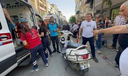 Yaya geçidinde korkutan kaza: 5 yaralı