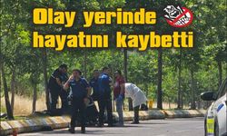 Devrilen motosikletin sürücüsü hayatını kaybetti