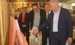 Dr. Osman Kurtuluş’un “Portreler” sergisi törenle açıldı