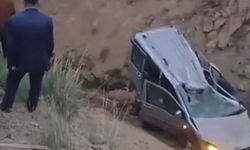 Şarampole yuvarlanan araç sürücüsü hayatını kaybetti