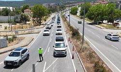 Muğla’da 9 günlük Bayram mesaisinde 37 bin araç kontrol edildi