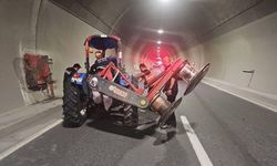 Tünel içindeki trafik kazasında, 1'ağır 3 kişi yaralandı