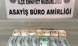 Telefon dolandırıcılığı şüphelisi mezarlıkta suçüstü yakalandı