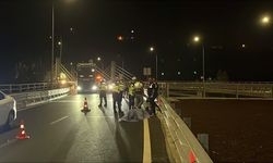 Motosiklet bariyerlere çarptı, sürücü hayatını kaybetti