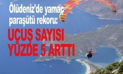 Ölüdeniz’de 6 ayda 57 bin 863 yamaç paraşütü uçuşu yapıldı