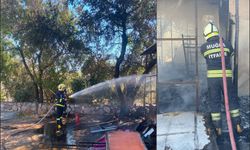 Bodrum’da Personel Lojmanında Yangın: Bir Oda Kullanılamaz Hale Geldi