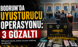 Bodrum'da uyuşturucu operasyonu: 3 gözaltı
