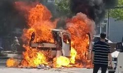 Peş peşe patlama sesleri korku dolu anlar yaşattı
