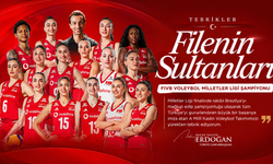 Cumhurbaşkanı Erdoğan’dan 'Filenin Sultanları’na tebrik