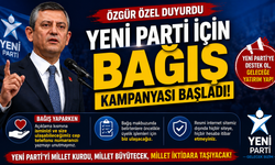 Özgür Özel, Yeni Parti için bağış kampanyası başladığını duyurdu