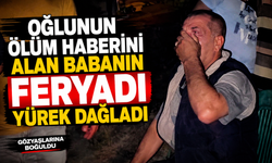 Ev yangını: Oğlunun ölüm haberini alan babanın feryadı yürek dağladı