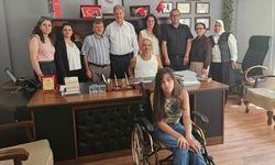 Fethiye Kent Konseyi Engelliler Meclisi'nden Ünsal Paşalı'ya teşekkür ziyareti