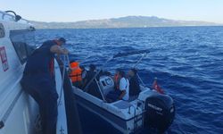 Bodrum açıklarında göç operasyonu: 10 Düzensiz Göçmen Yakalandı