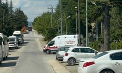 Granit fabrikasında patlama, 1 işçi yaralandı