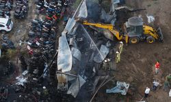 Yediemin otoparkında çıkan yangında 62 araç zarar gördü