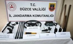 Kaçak kazıya Jandarma baskını