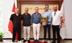 Turizm Konutu İşletmecileri Derneği'nden Kaymakam Akkaya'ya ziyaret