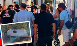 Tur minibüsü şarampole yuvarlandı: 13 yaralı