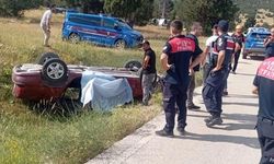 Şarampole devrilen otomobil can aldı: 1 ölü, 1 yaralı