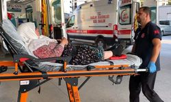Tarım işçilerini taşıyan servis devrildi 6 işçi yaralı