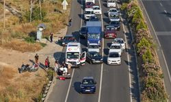 Muğla'da kontrolden çıkan motosiklet devrildi