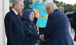 Cumhurbaşkanlığı Külliyesi'nde resepsiyon verildi