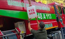 Marmaris'te kritik noktalara ilk müdahale için su bidonu