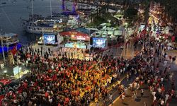 Marmaris'te 15 Temmuz şehitleri anıldı