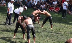 Beşpınar Yağlı Pehlivan Güreşleri'nde başpehlivanlığı Erkan Taş kazandı